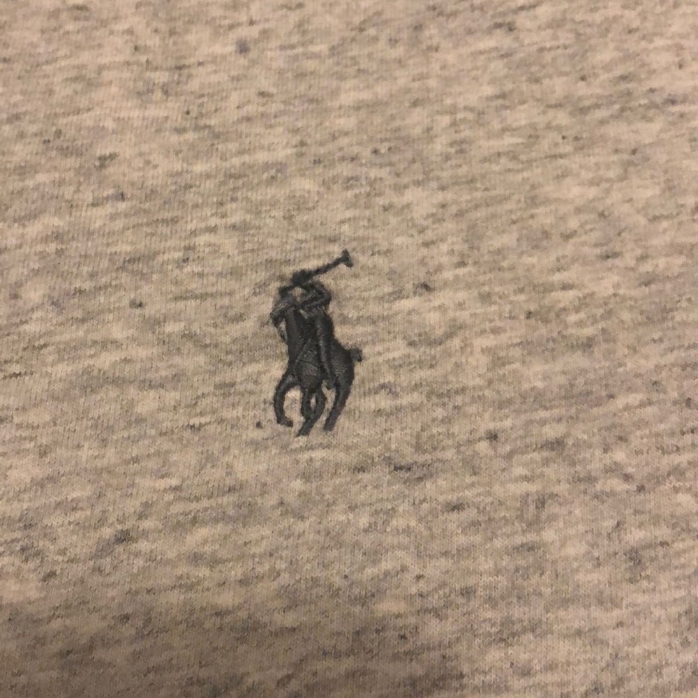 Large Polo T-Shirt - Grey White sparkle - Picture 2 of 4